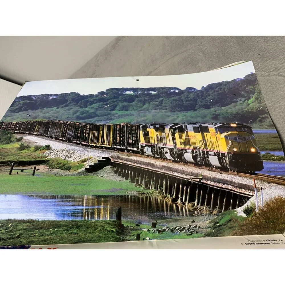Union Pacific 2005 Calendar with Train Photography